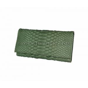 Python purse green matt WA-59